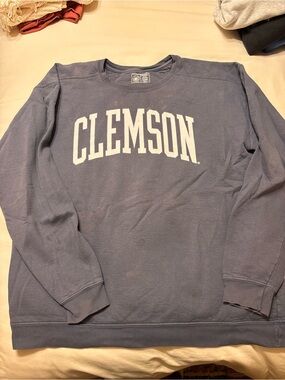 Clemson Crewneck Sweatshirt - Slate Blue